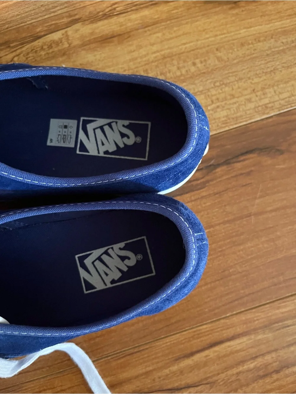 Vans Authentic Blue Suede 9